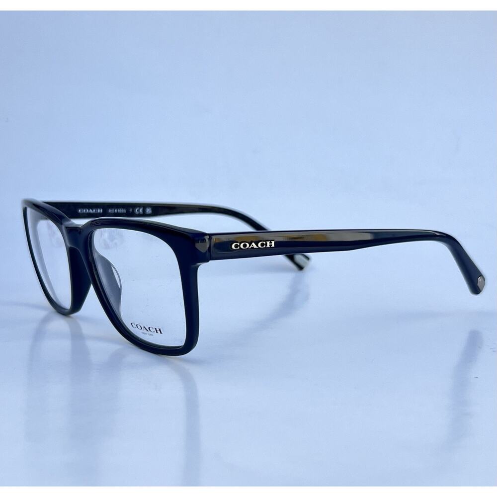 COACH HC6166U Acetate Rectangle Navy Frames 57 18 145 NEW - Picture 3 of 14